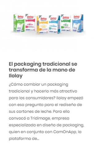 packaging realidad aumentada