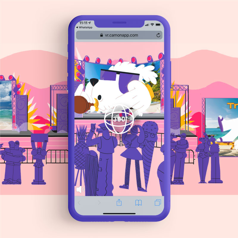 augmented reality web vr nickelodeon