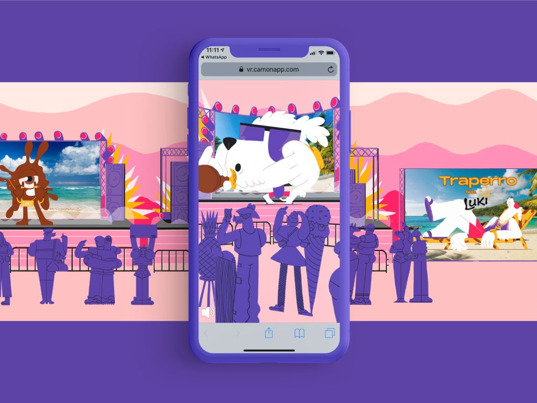 augmented reality web vr nickelodeon viacom