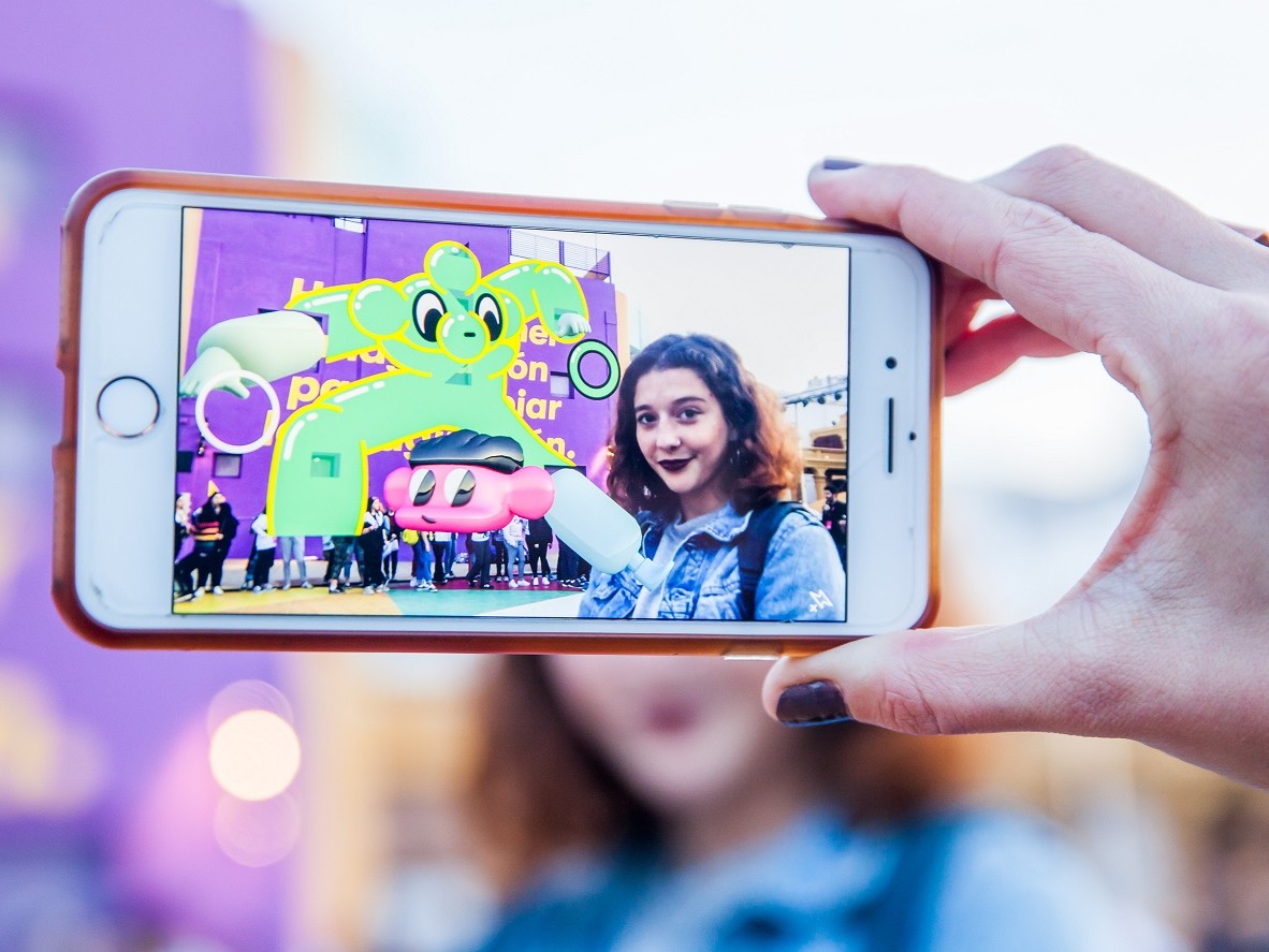 augmented reality art realidad aumentada centro cultural recoleta